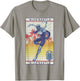 Blue Beetle Cool Pose Over Sunny City Vintage Portrait T-Shirt - T-Shirt | Sand