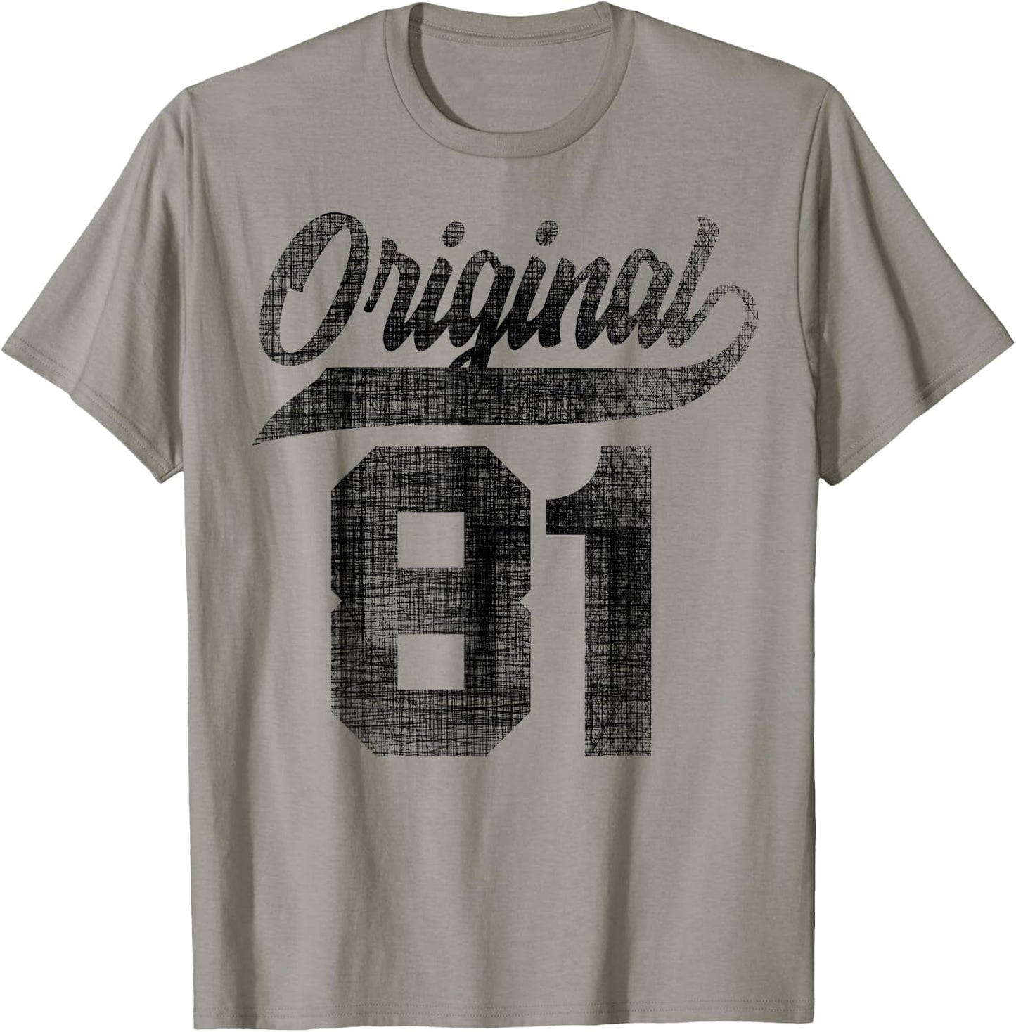 42nd Birthday Original Men Women Vintage 1981 T-Shirt - T-Shirt | Sand