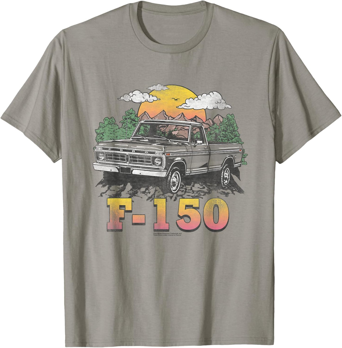 Ford Trucks F150 Mountain Ride T-Shirt - T-Shirt | Sand