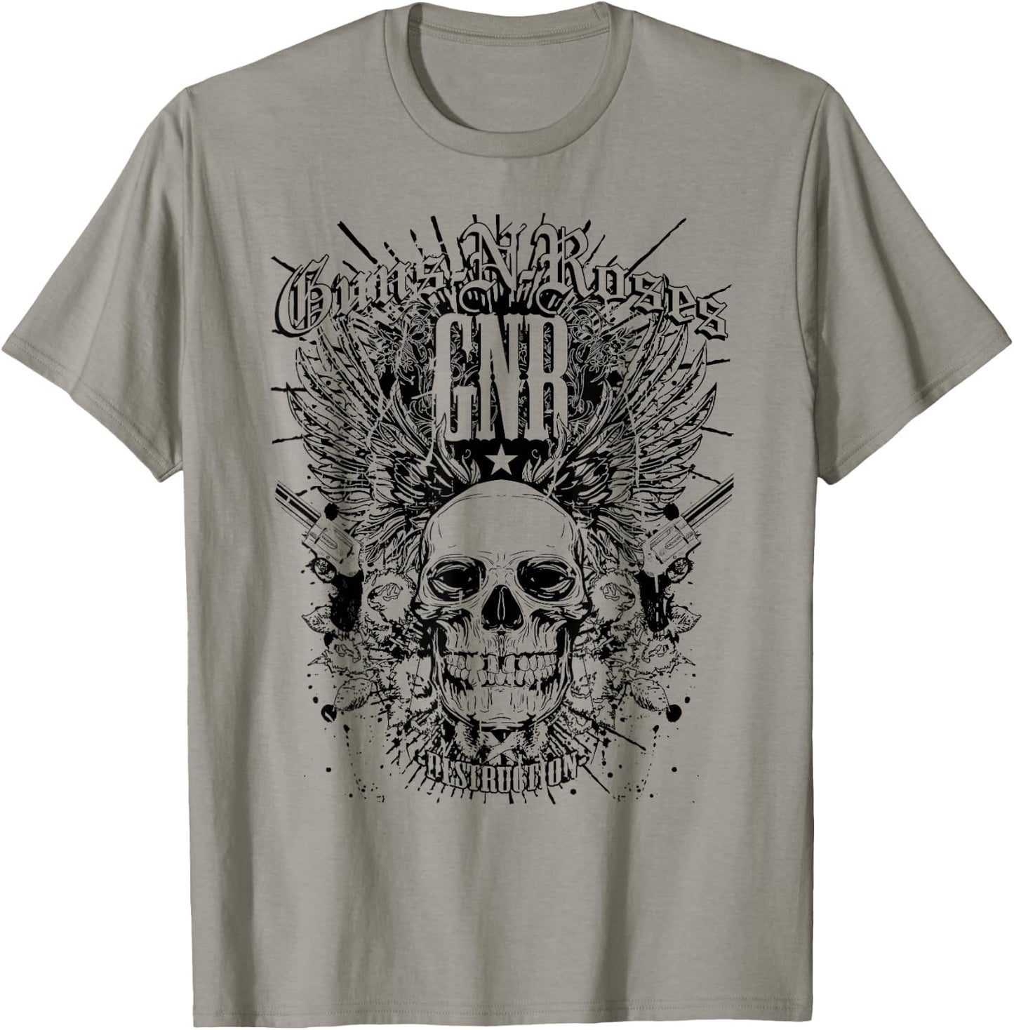 Guns N' Roses Official Destruction T-Shirt - T-Shirt | Sand
