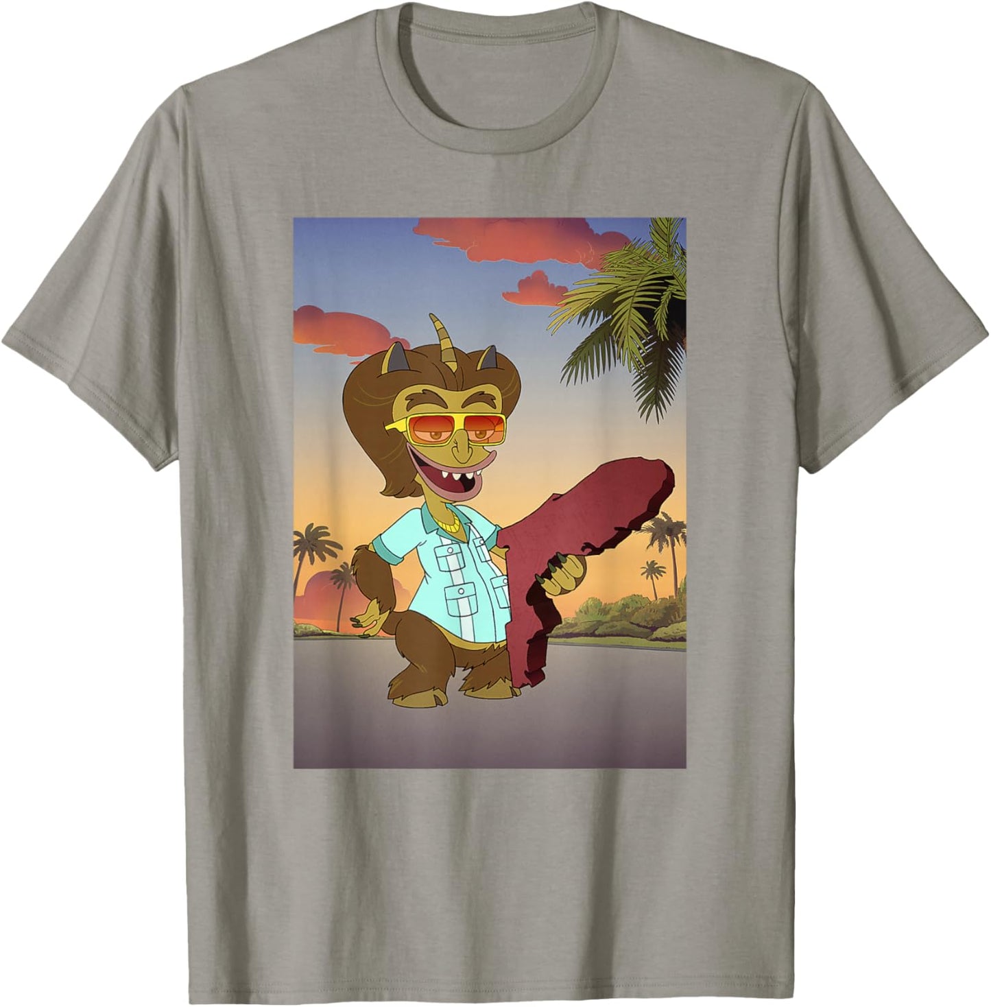Big Mouth Maury The Hormones Monster State Of Florida T-Shirt - T-Shirt | Sand