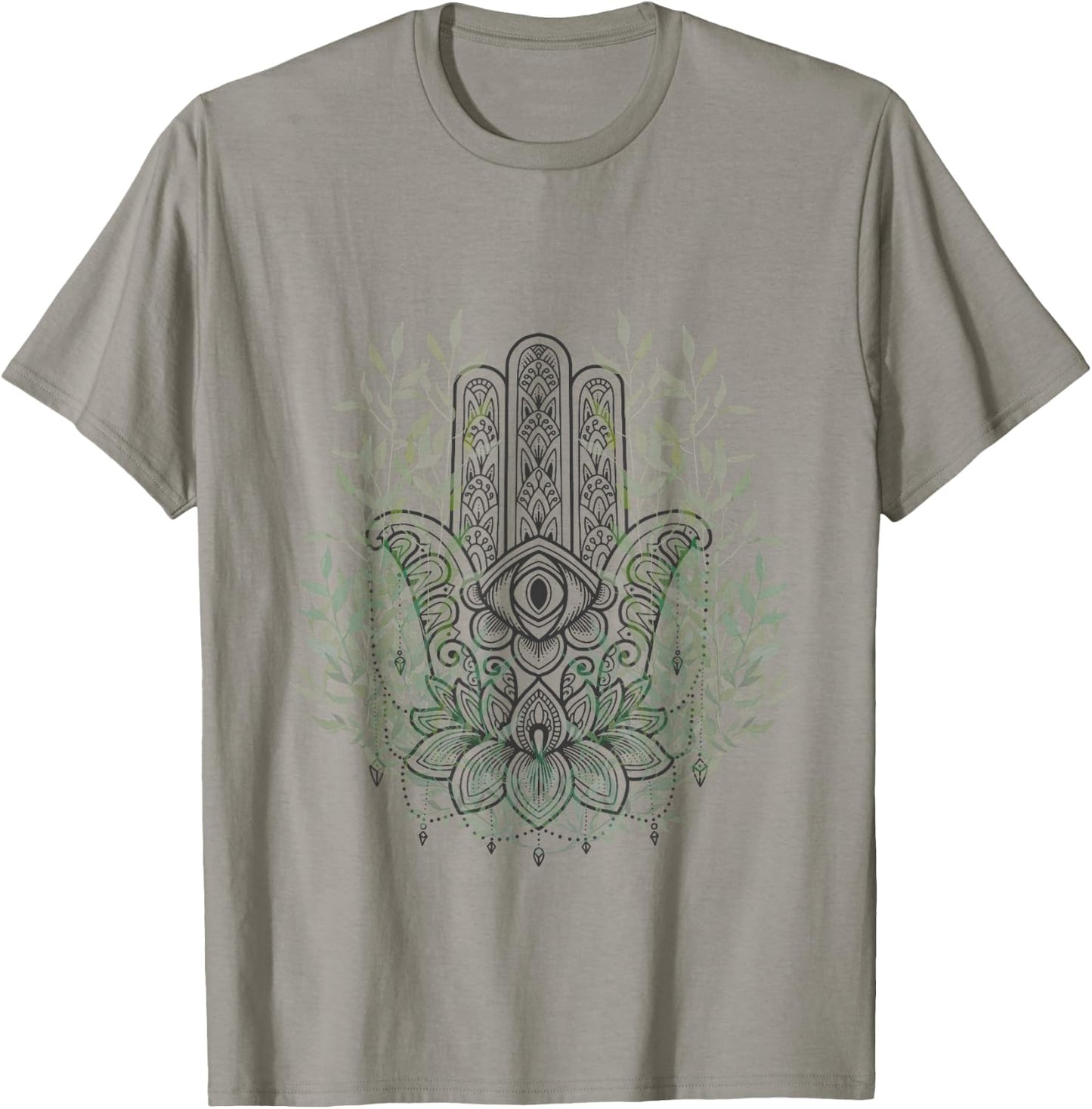 Hand of Fatima/ Hamsa /S-XXXL / Yoga/ Meditation T-Shirt - T-Shirt | Sand