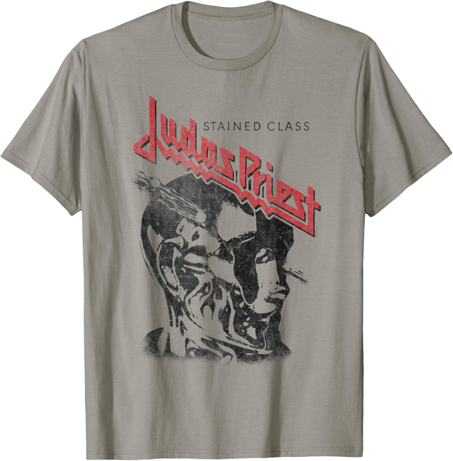 Judas Priest – Stained Class Black On White T-Shirt - T-Shirt | Sand