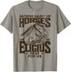 St Eligius Patron Saint of Horses Catholic Saint Horseback T-Shirt - T-Shirt | Sand