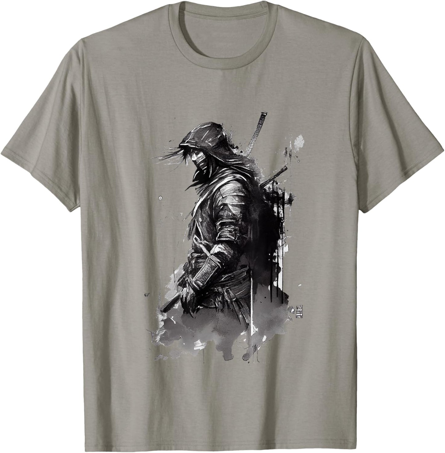 Ronin Samurai Warrior T-Shirt - T-Shirt | Sand