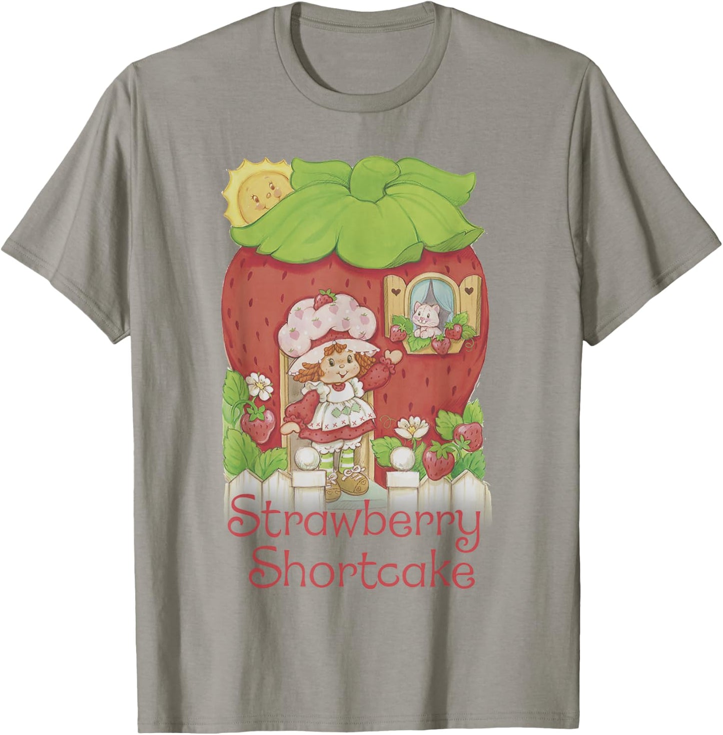 Strawberry Shortcake Berry House Poster T-Shirt - T-Shirt | Sand