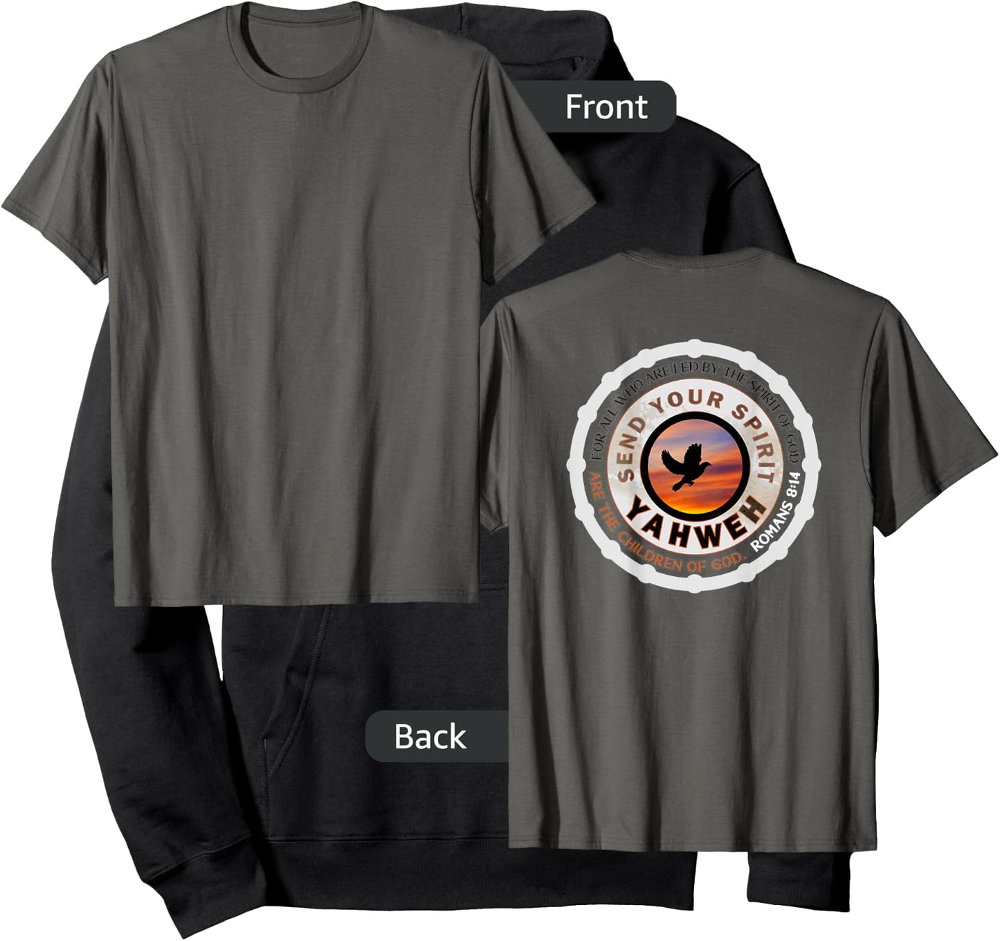 Send Your Spirit Yahweh Hoodie - Hoodie | Black