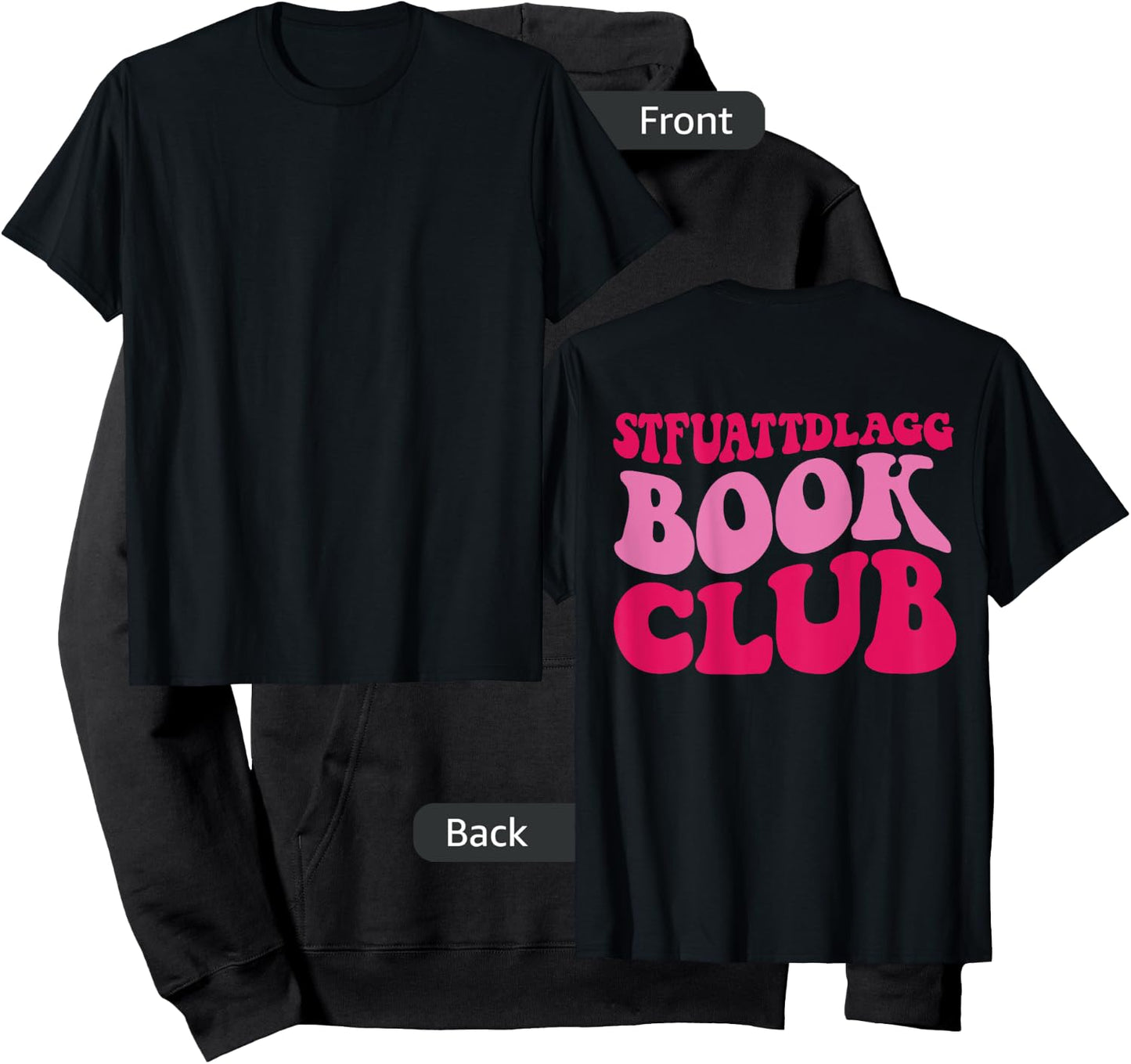 Stfuattdlagg book club Hoodie - Hoodie | Black