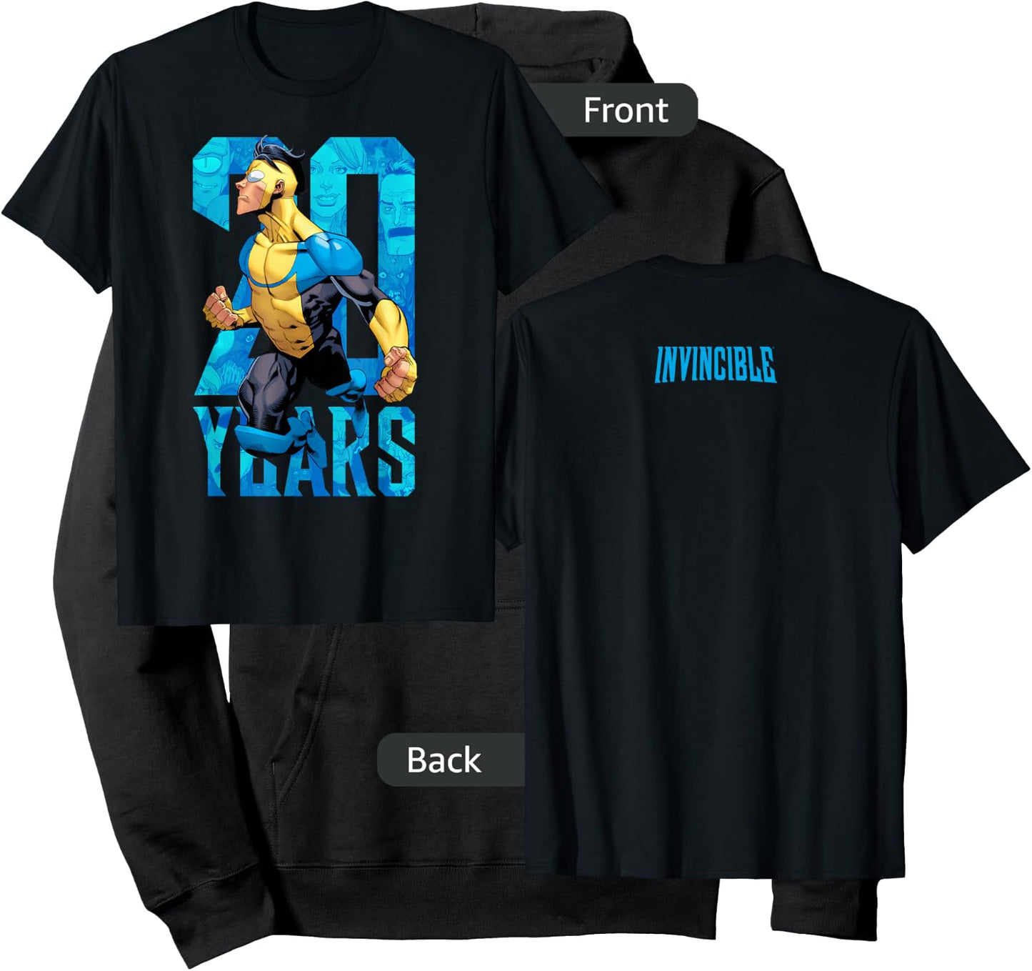 Invincible 20 Years - Invincible Hoodie - Hoodie | Black