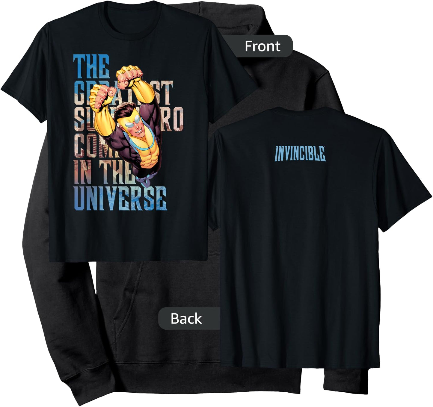 Invincible Greatest Comic - Invincible Hoodie - Hoodie | Black