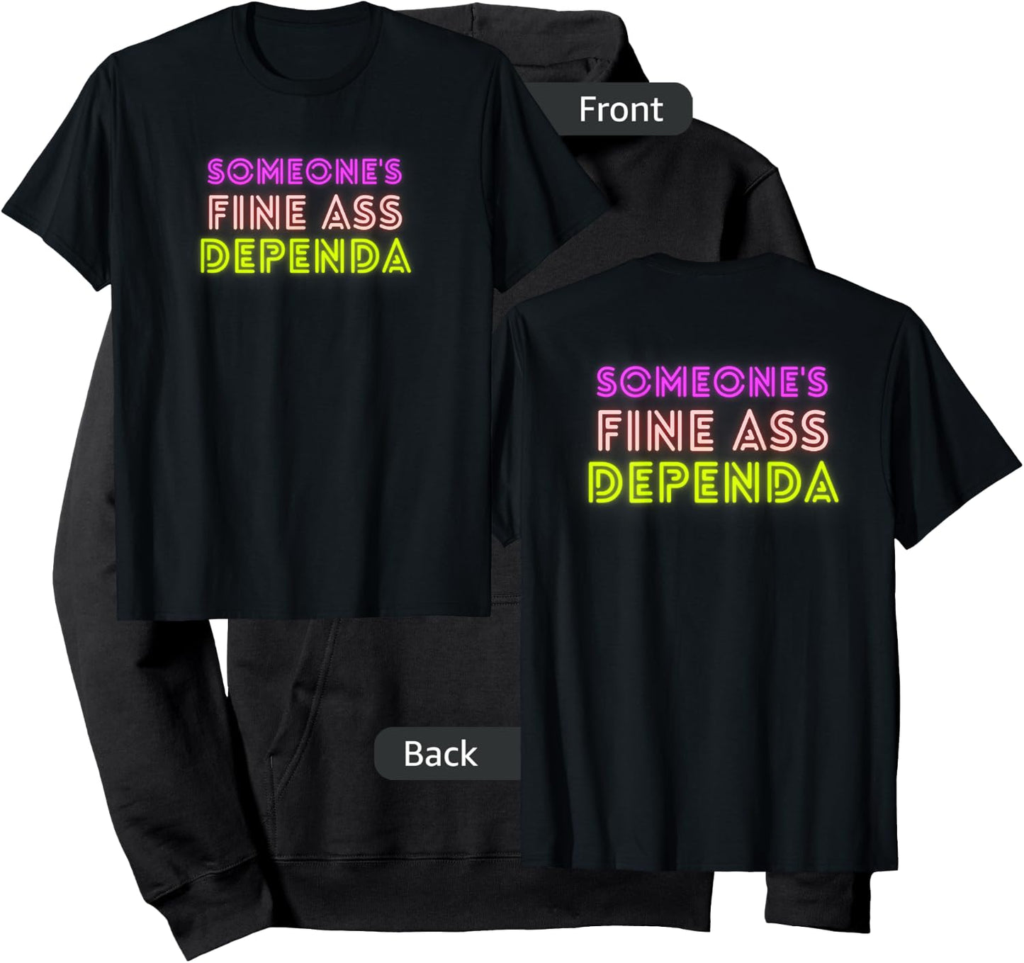 Military Spouse, Spouse Gift, Funny Military Spouse Hoodie - Hoodie | Black