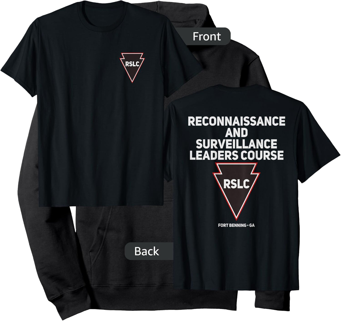 RSLC Recondo Army Recon Range Surveillance Ranger Hoodie - Hoodie | Black
