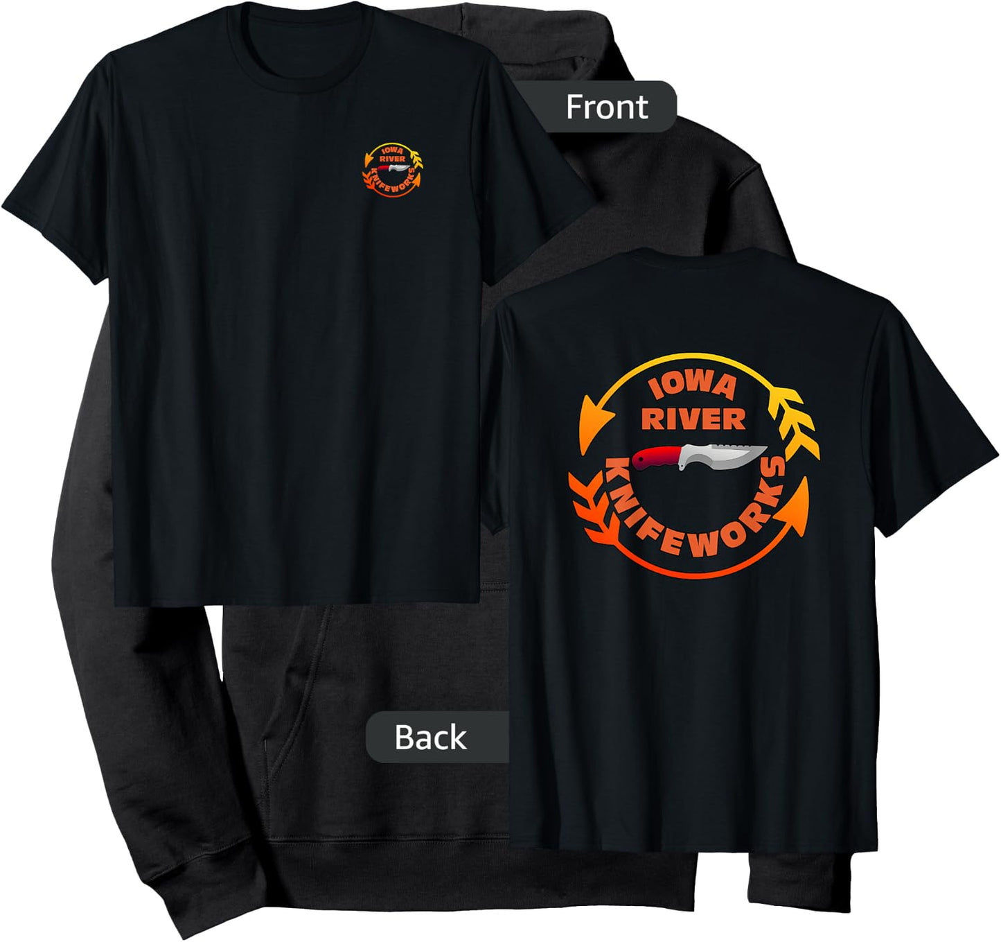 Iowa River Knifeworks Hoodie - Hoodie | Black