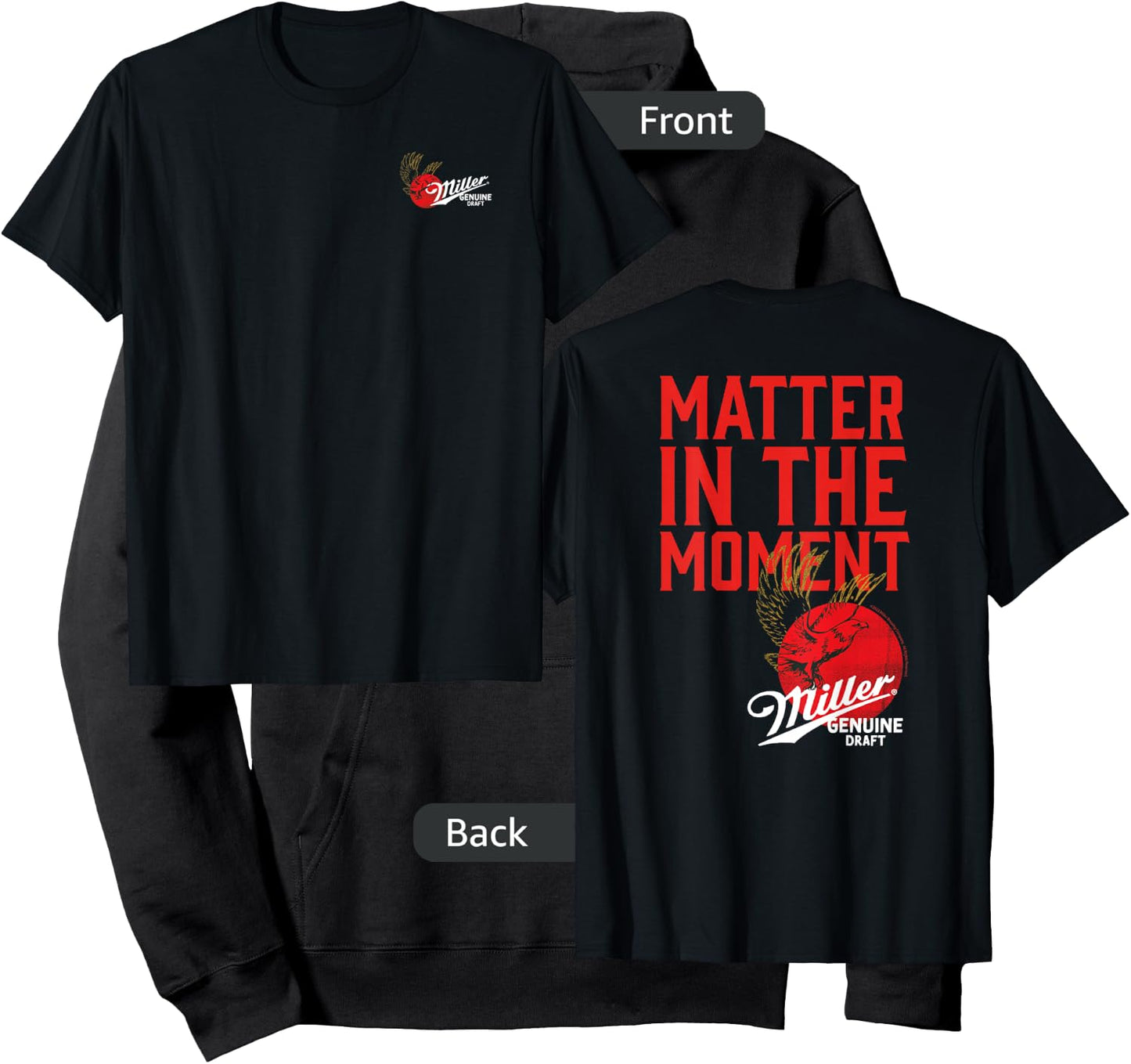 Miller Genuine Draft - Miller Genuine Draft Hoodie - Hoodie | Black