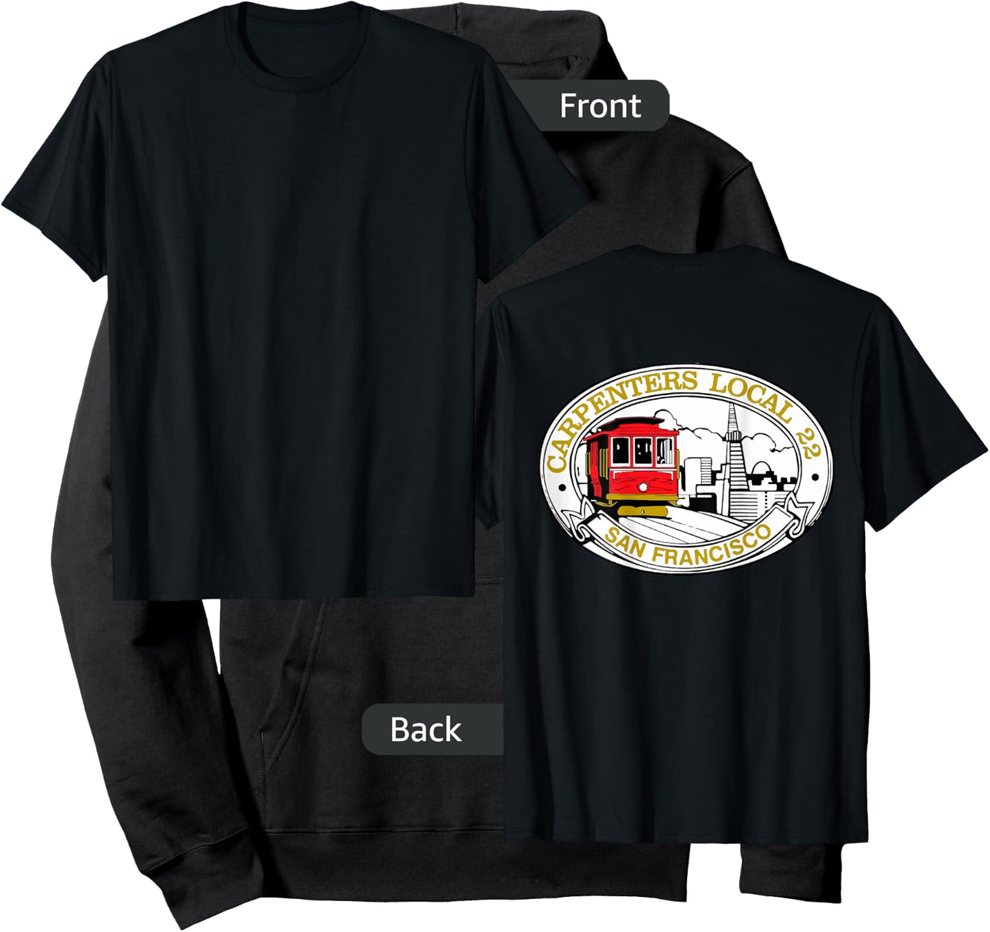 San Francisco Carpenters Hoodie - Hoodie | Black