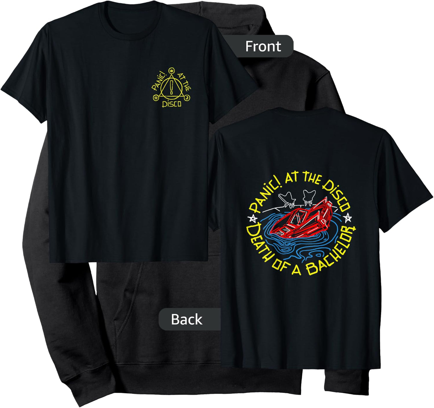Panic! at The Disco - Death of a Bachelor Small Hoodie - Hoodie | Black