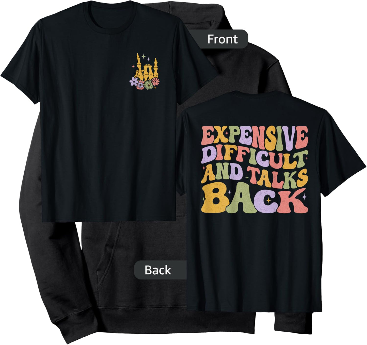 Expensive Difficult And Talks Back Hoodie - Hoodie | Black