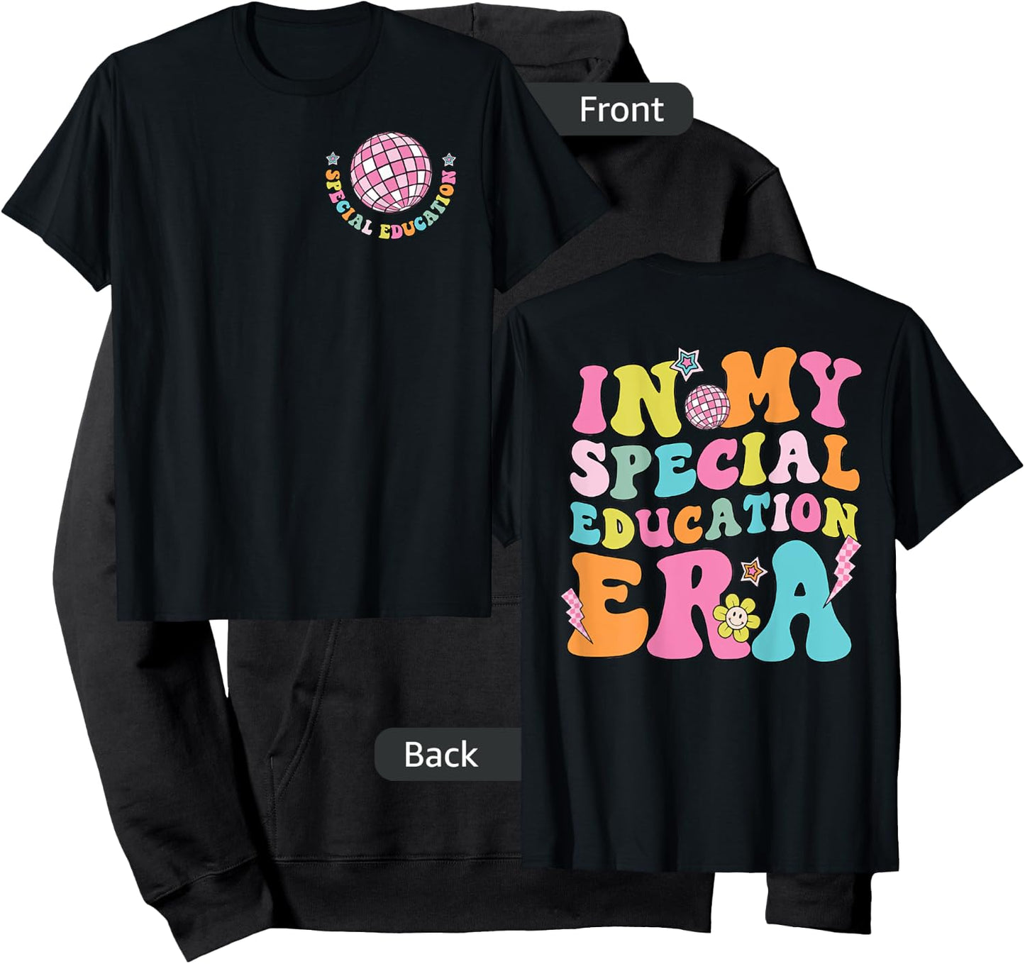 In My Special Educaton Era Sped Teacher Squad Education Men Women Hoodie - Hoodie | Black