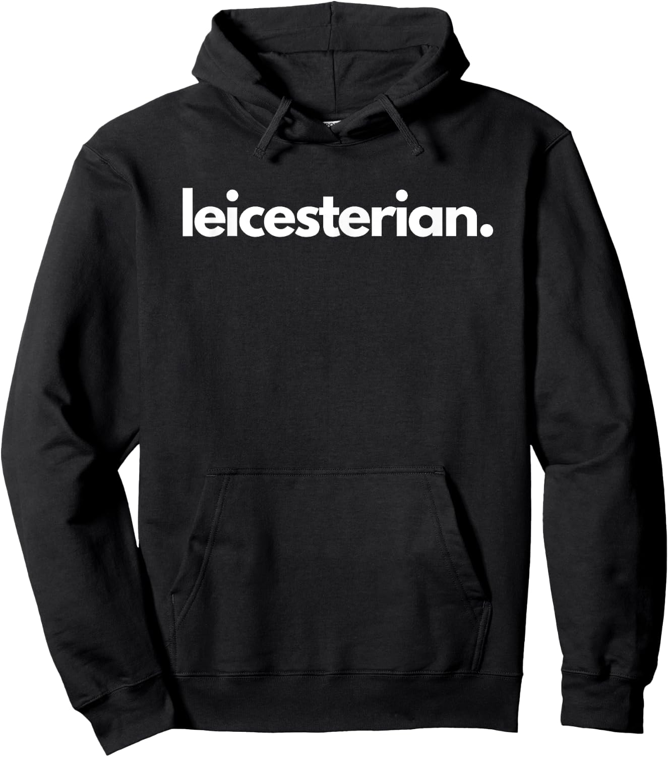 "Leicesterian" - City of Leicester Hoodie - Hoodie | Black