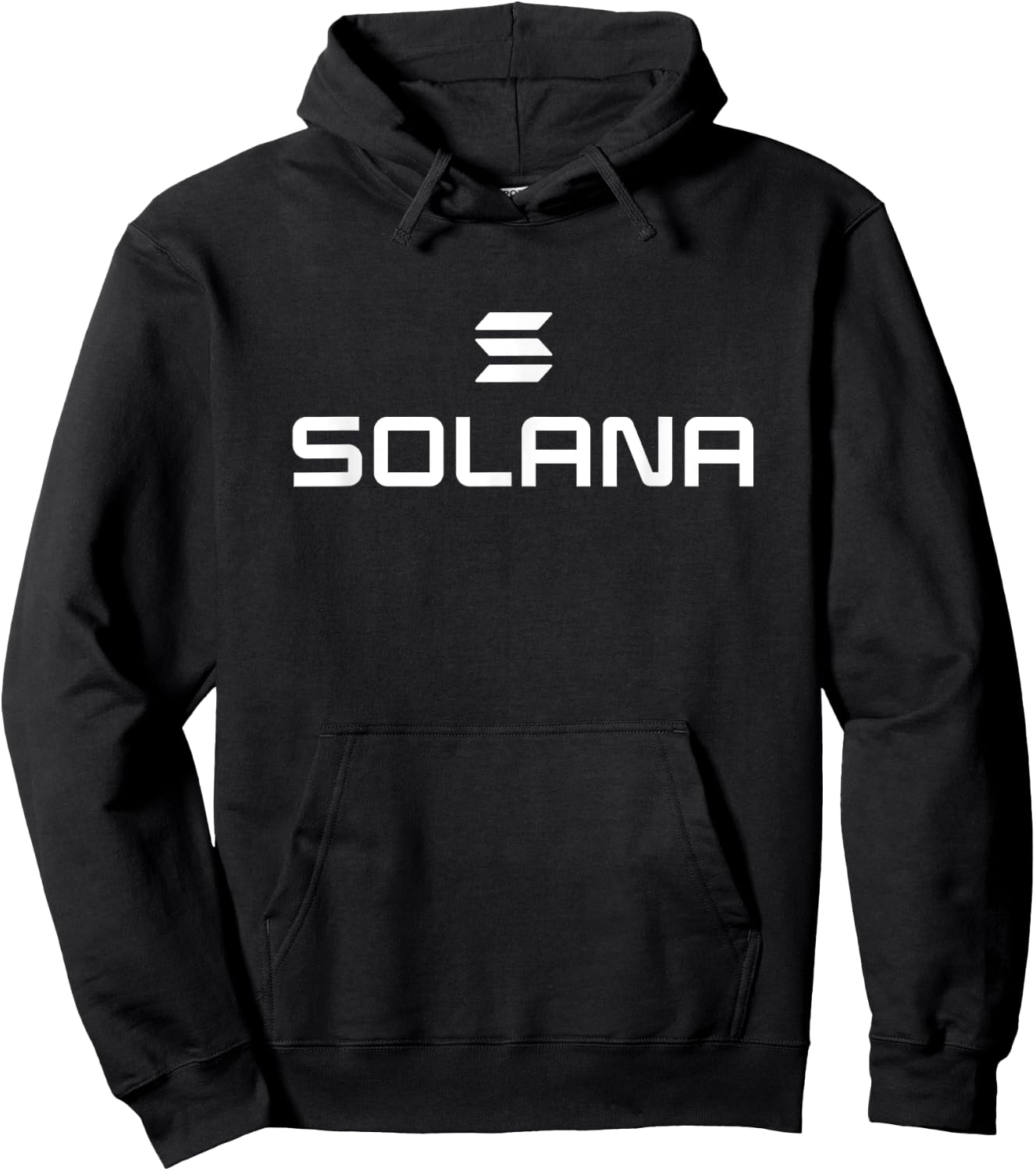 Solana Crypto Apparels | Solana SOL Blockchain Logo Hoodie - Hoodie | Black