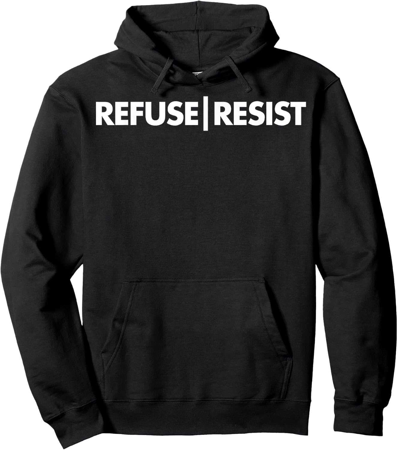 Refuse Resist Hoodie - Hoodie | Black