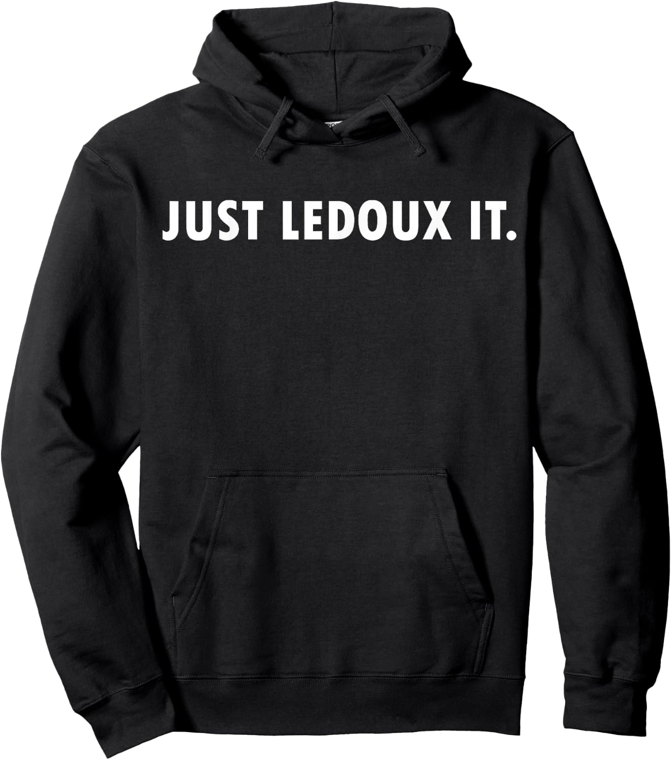 Just Ledoux It Shirt Cowboy Whiskey Rodeo Wine Lover Hoodie - Hoodie | Black