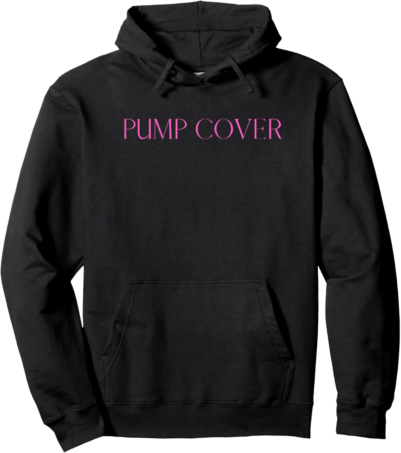 Pump Cover - Gym Fits , Athletic Workout Apparel Hoodie - Hoodie | Black