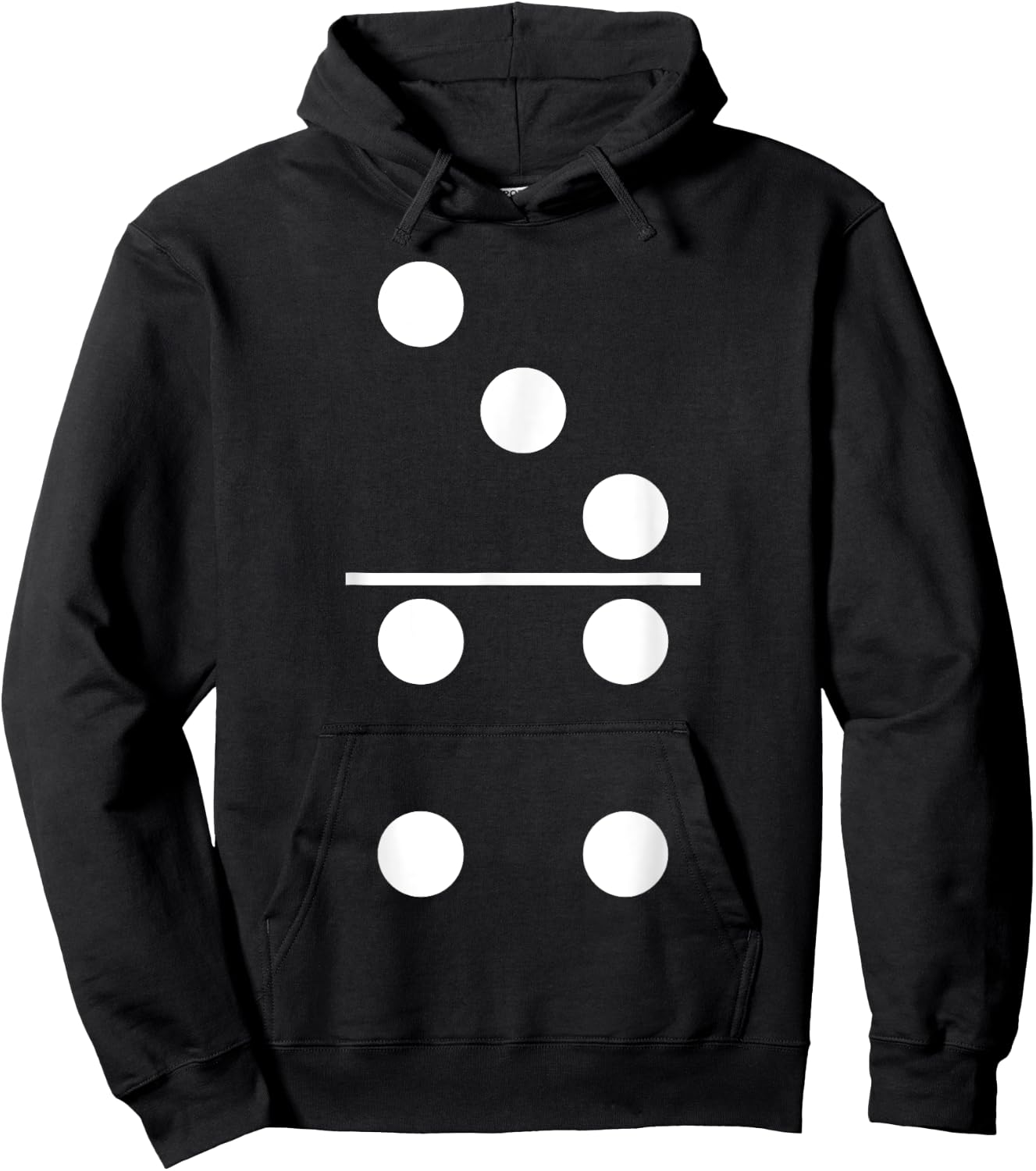 Domino Game 3 4 Matching Halloween Group Costume Hoodie - Hoodie | Black