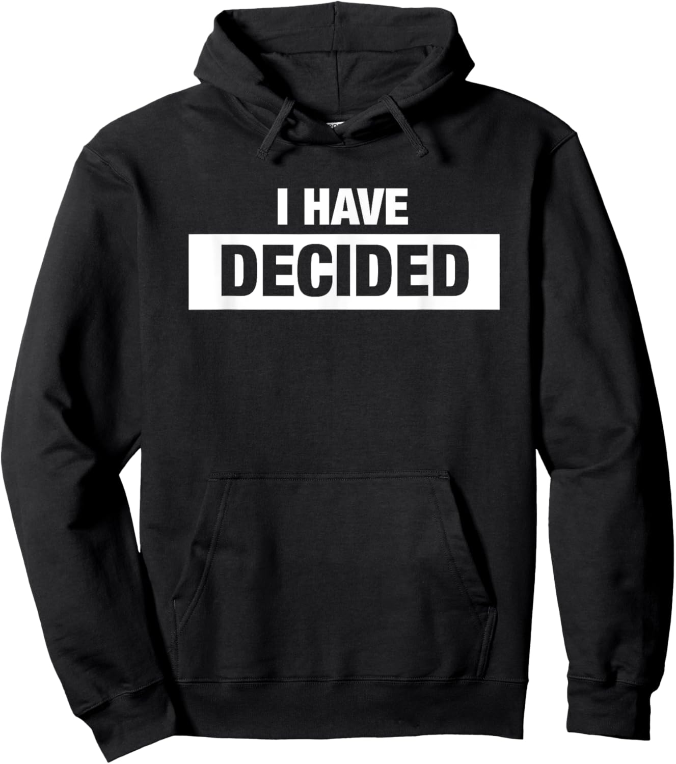 I Have Decided Christian Church New Believer Baptism Hoodie - Hoodie | Black