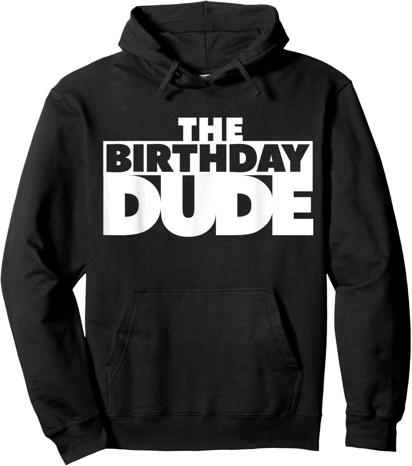 The Birthday Dude Funny Shirt Hoodie - Hoodie | Black