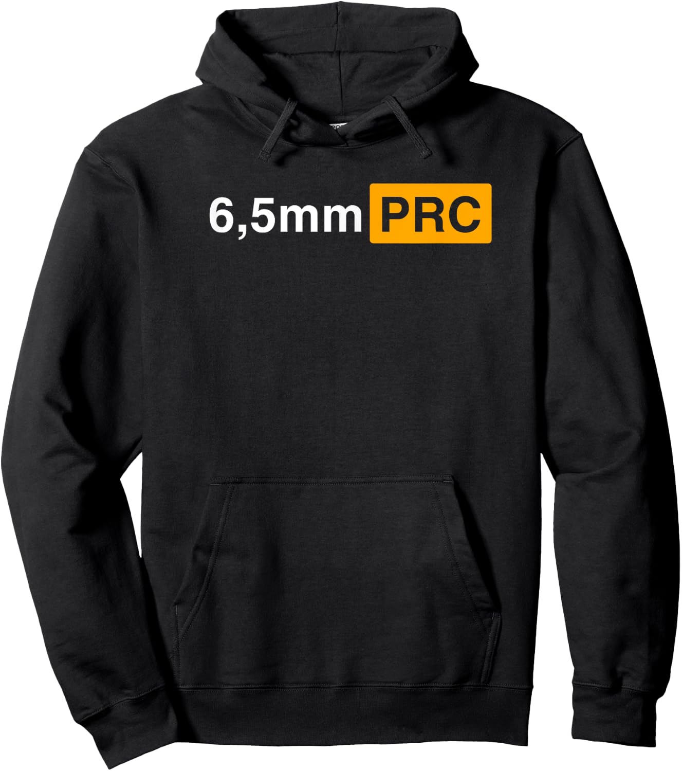 6,5 mm PRC Long Range, Hunting Ammo Hoodie - Hoodie | Black