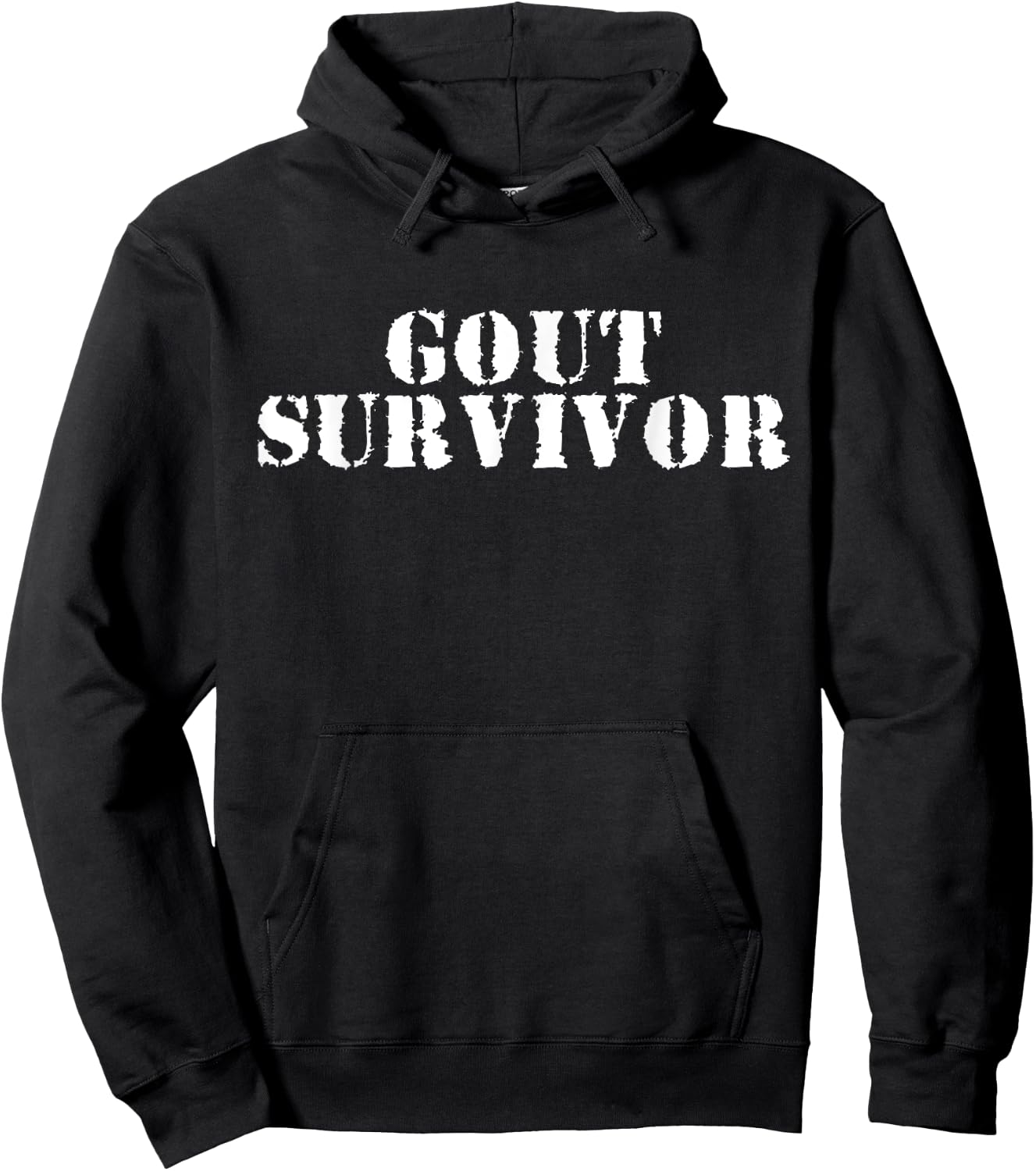 Gout Survivor Podagra Gout Awareness Disease Arthritis Hoodie - Hoodie | Black