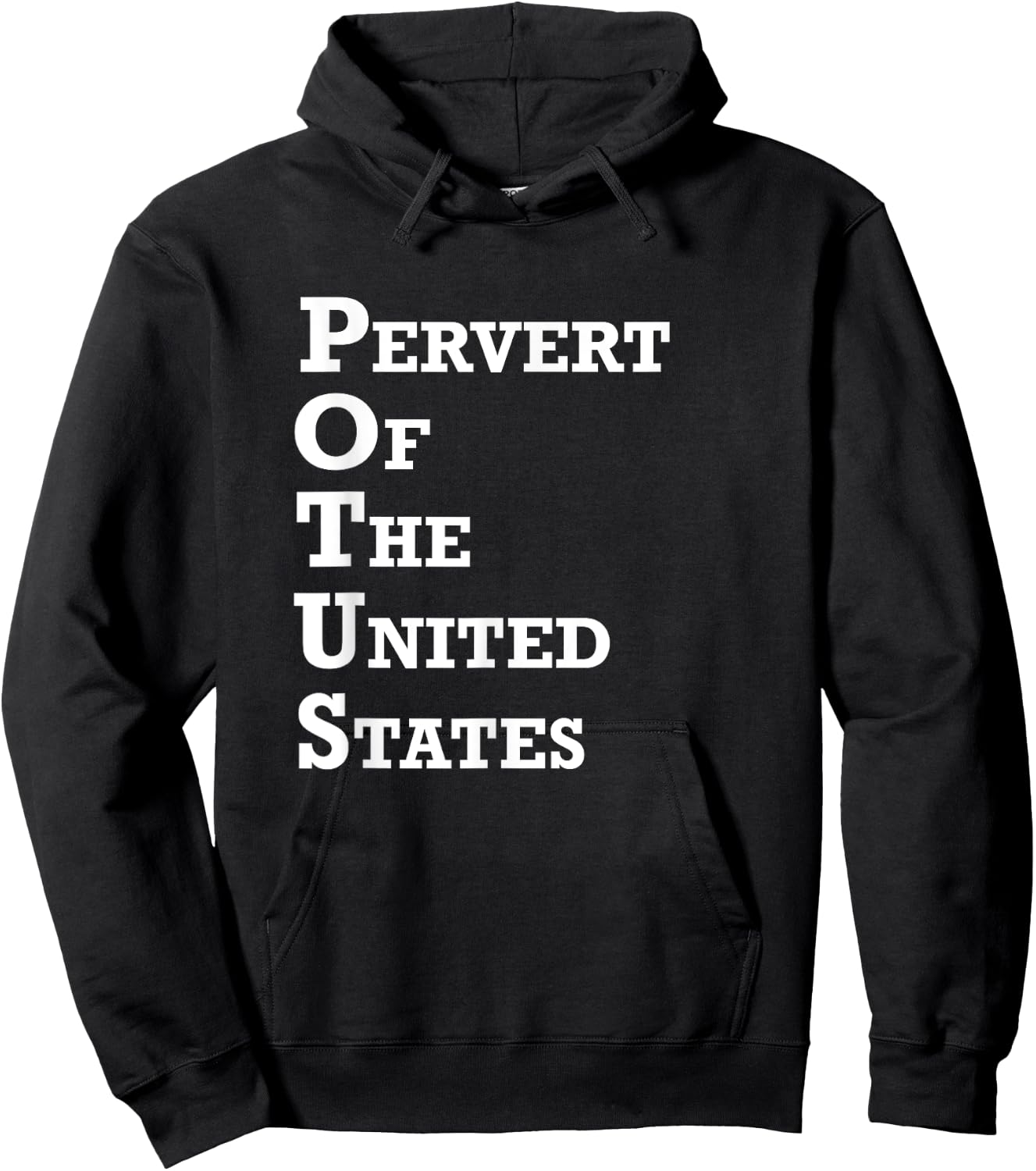 Pervert Of The United States Funny Perv Pervert Hoodie - Hoodie | Black
