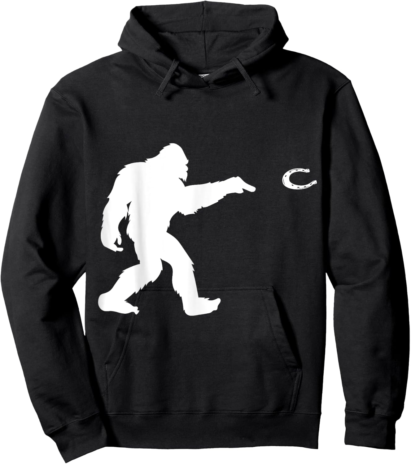 Horseshoe Pitching Hoodie - Hoodie | Black