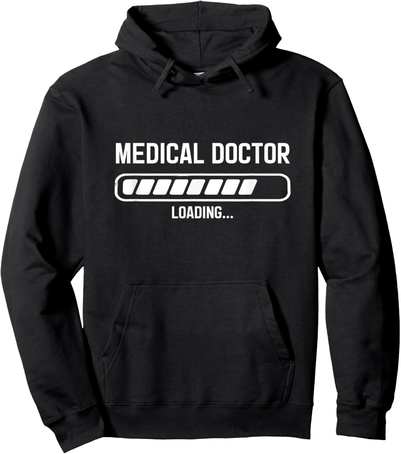 Medical Doctor Loading Funny Med Student Hoodie - Hoodie | Black