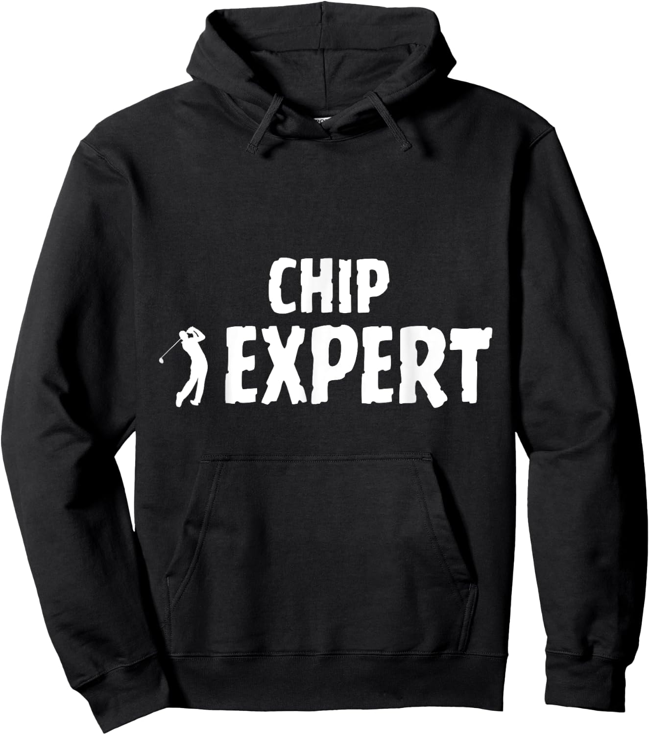 Golf Golfing Terminology Chip Shot Swing Expert Hoodie - Hoodie | Black
