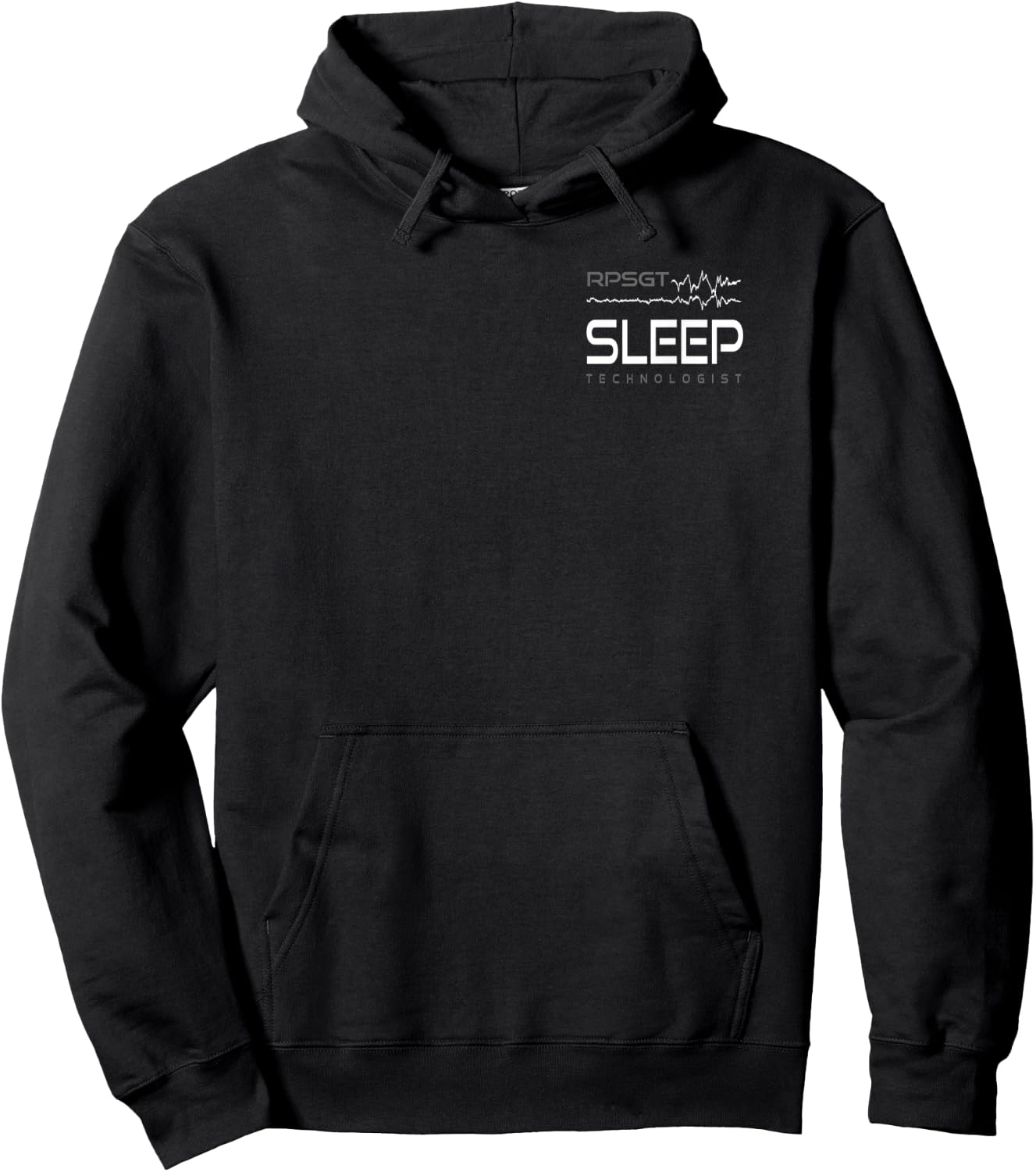 Sleep Tech - Sleep Lab - Registered Polysomnographic Tech Hoodie - Hoodie | Black