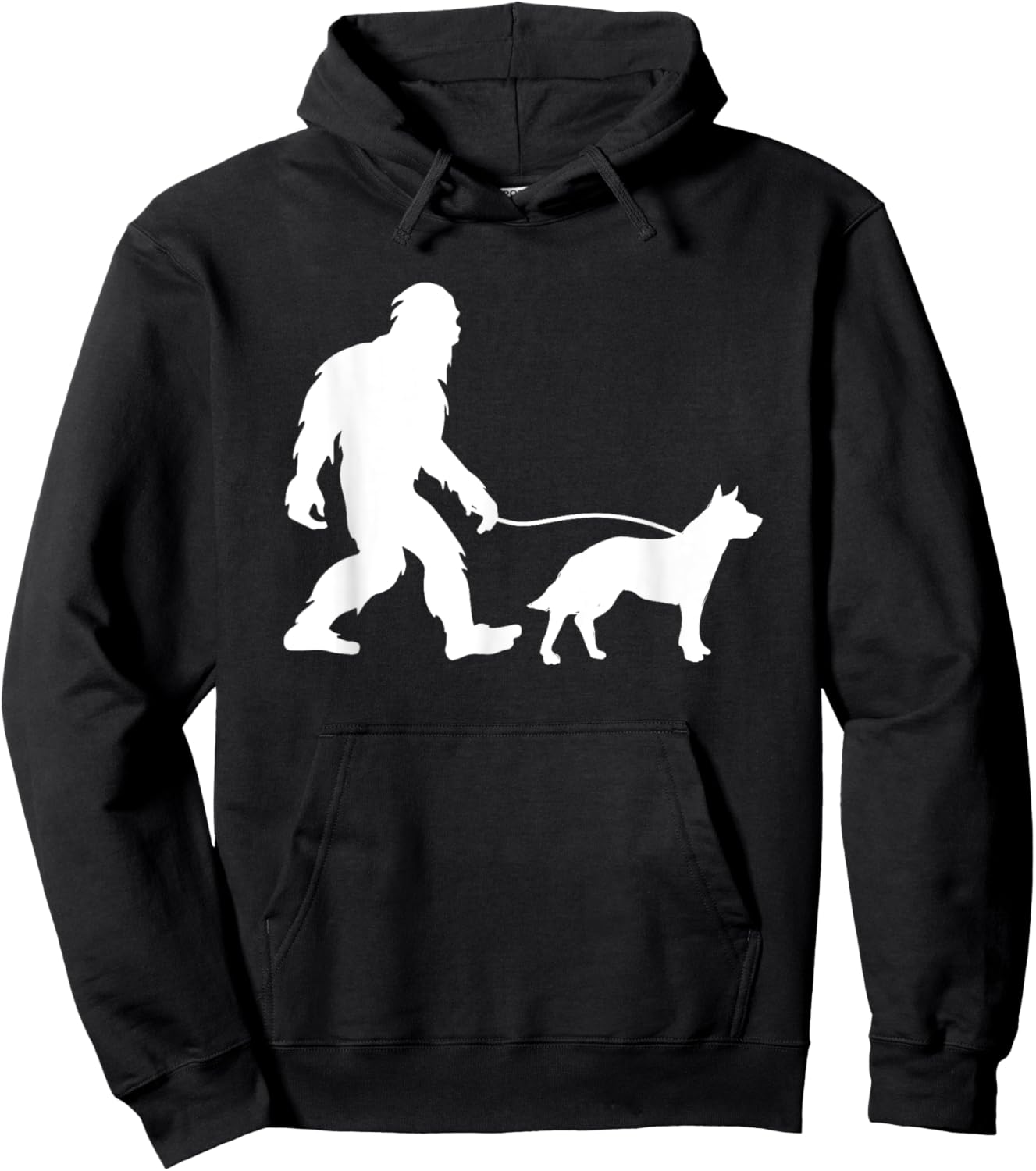 Blue Heeler Red Heeler Big Foot Australian Cattle Dog Men Women Hoodie - Hoodie | Black
