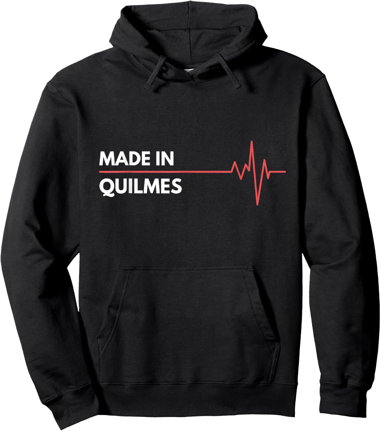 Made In Quilmes Argentina City Of Birth Hometown Hoodie - Hoodie | Black