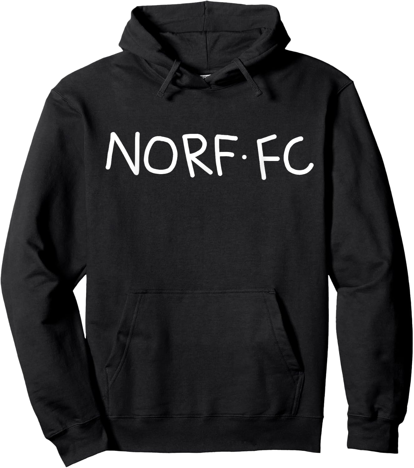 Norf FC, Funny British Football Soccer Meme Hoodie - Hoodie | Black