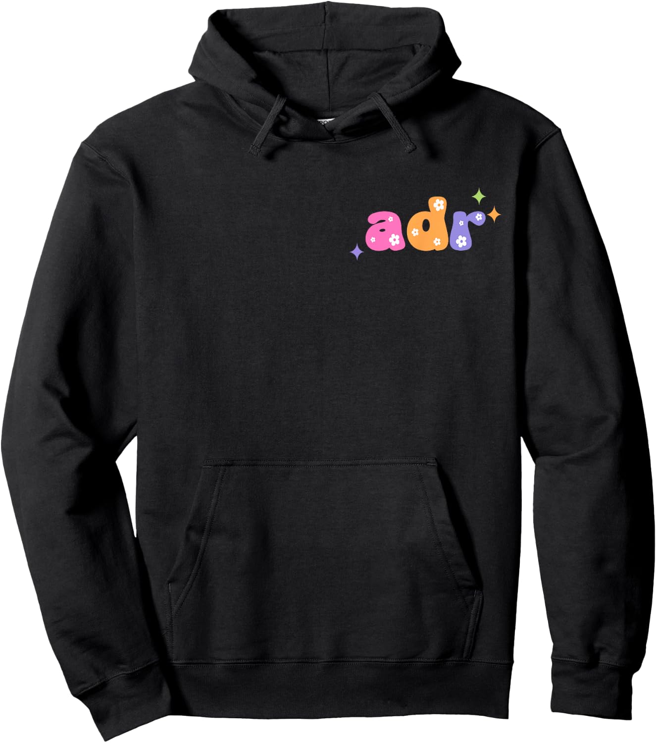 ADR vet tech groovy Hoodie - Hoodie | Black