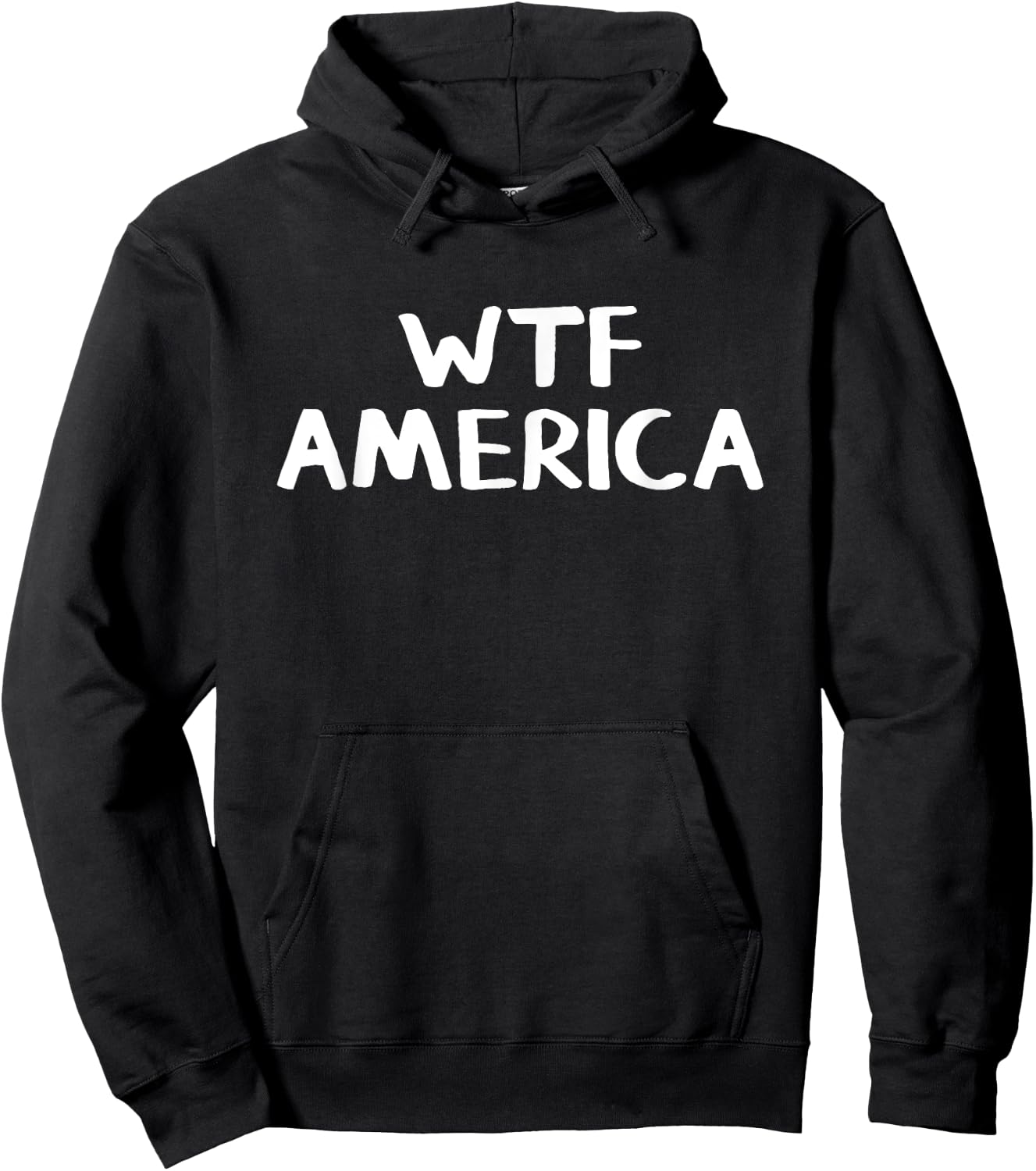 WTF America Hoodie - Hoodie | Black