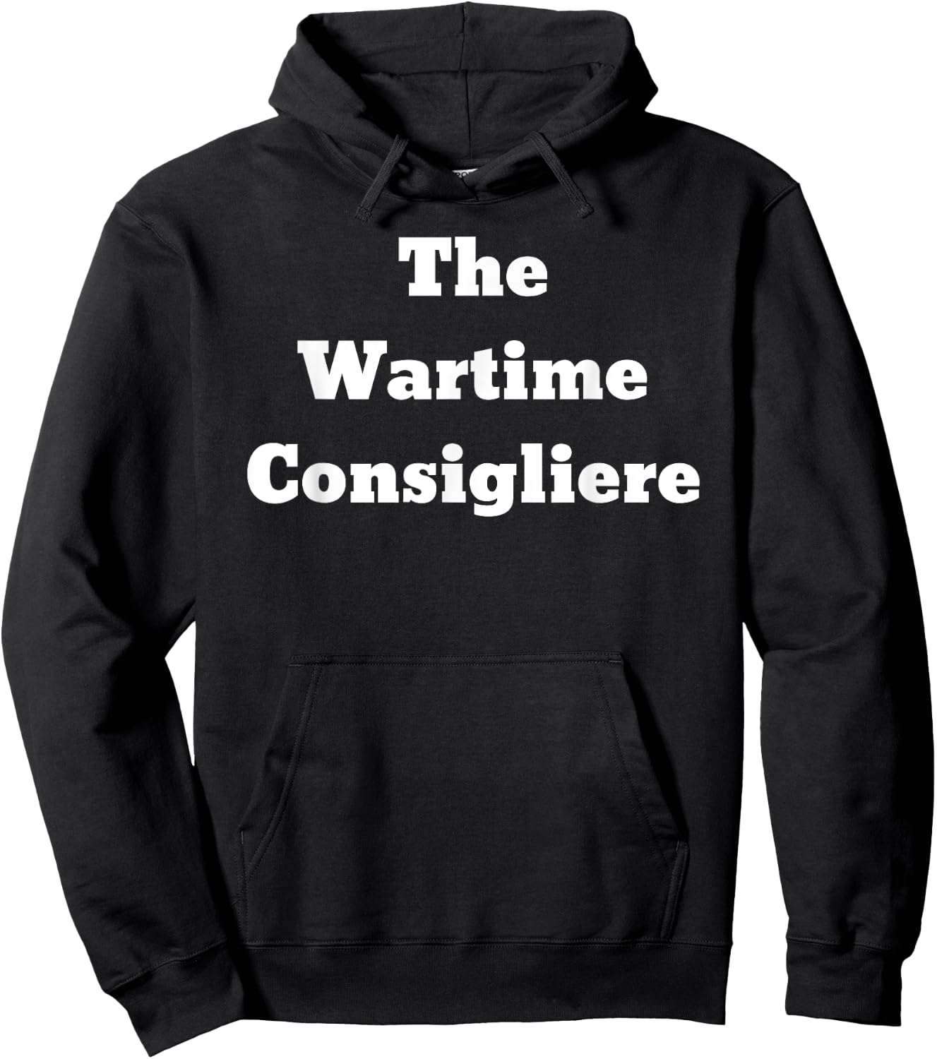 The Wartime Consigliere Hoodie - Hoodie | Black
