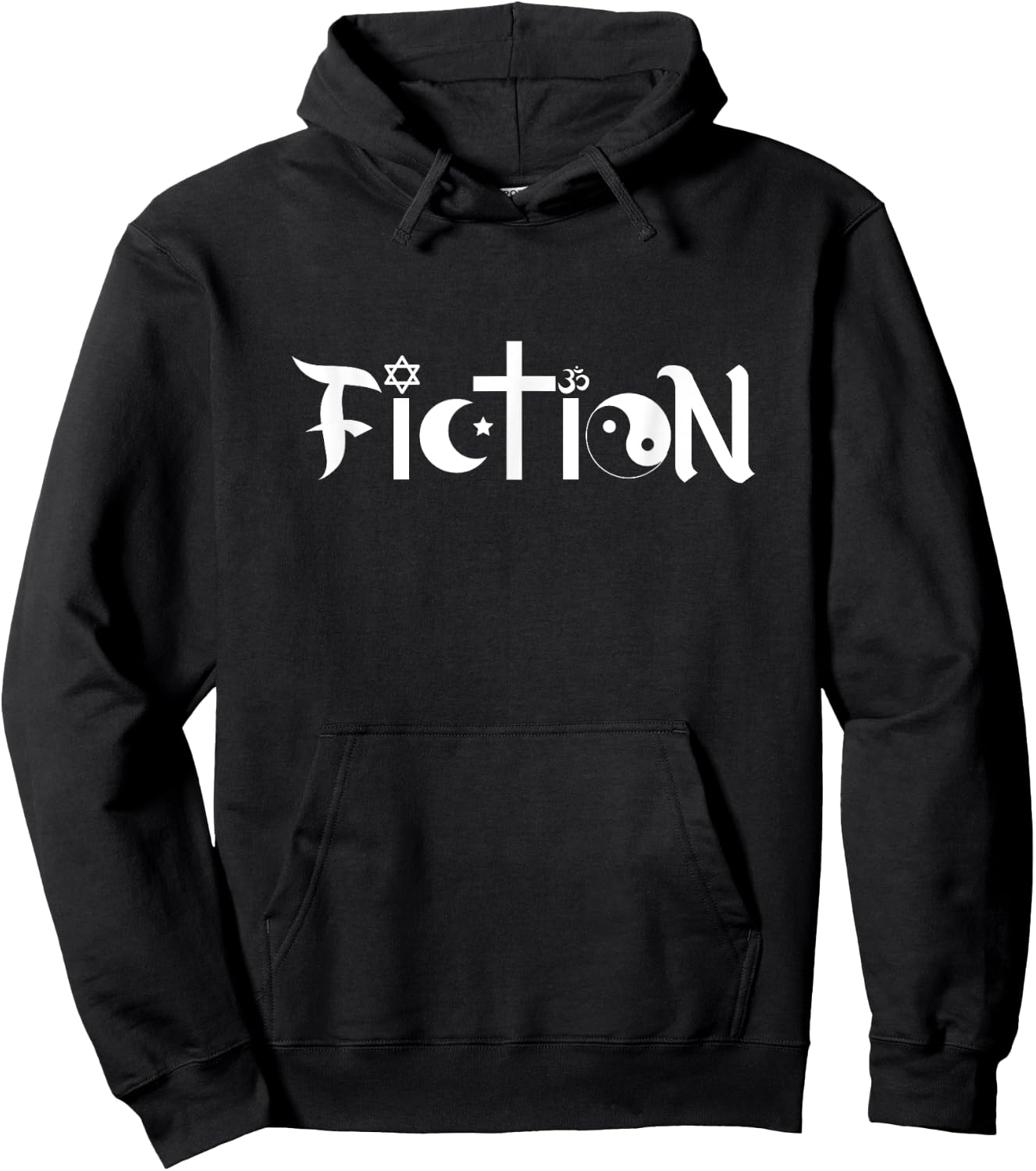 Fiction Atheism Atheist Science Agnostic Pagan Satanic Hoodie - Hoodie | Black