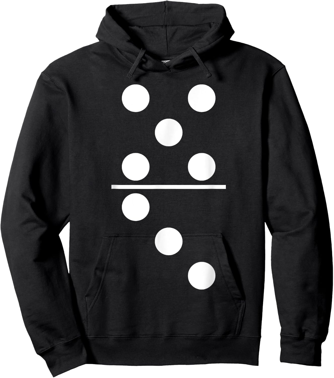Domino Game 5 3 Matching Halloween Group Costume Hoodie - Hoodie | Black