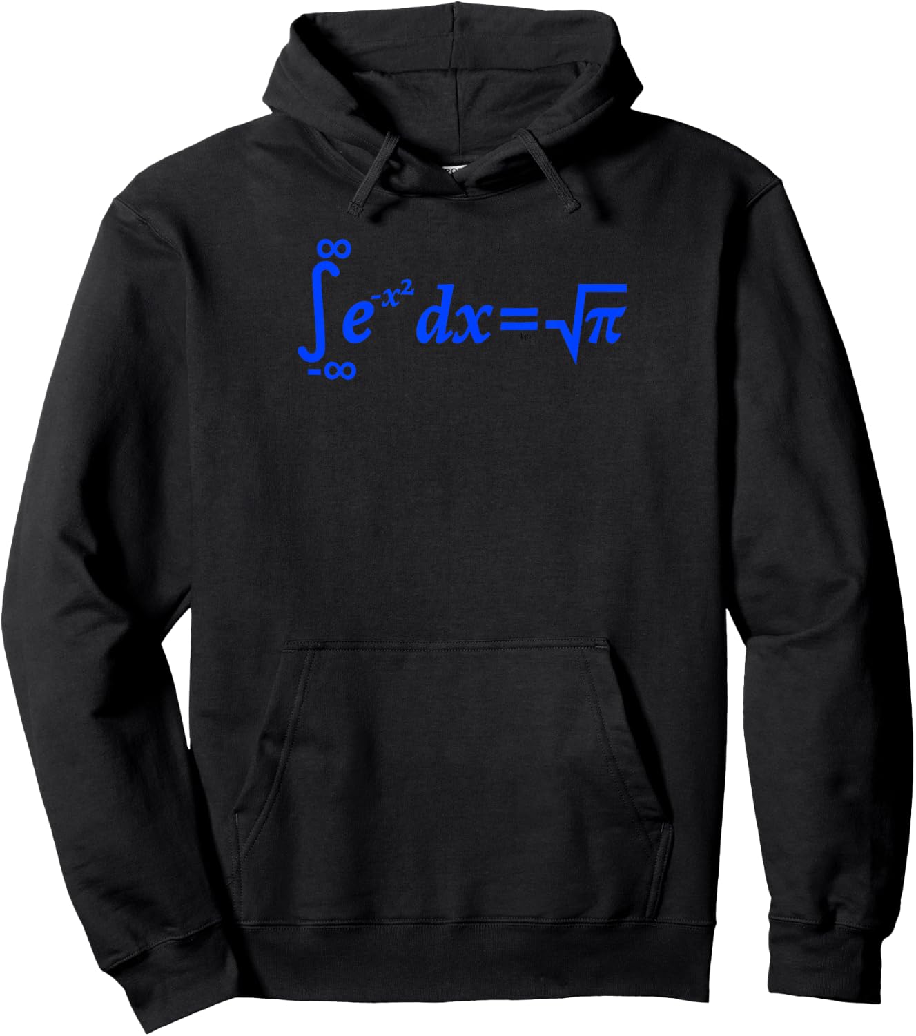 blackpenredpen cool math calculus the Gaussian integral Hoodie - Hoodie | Black
