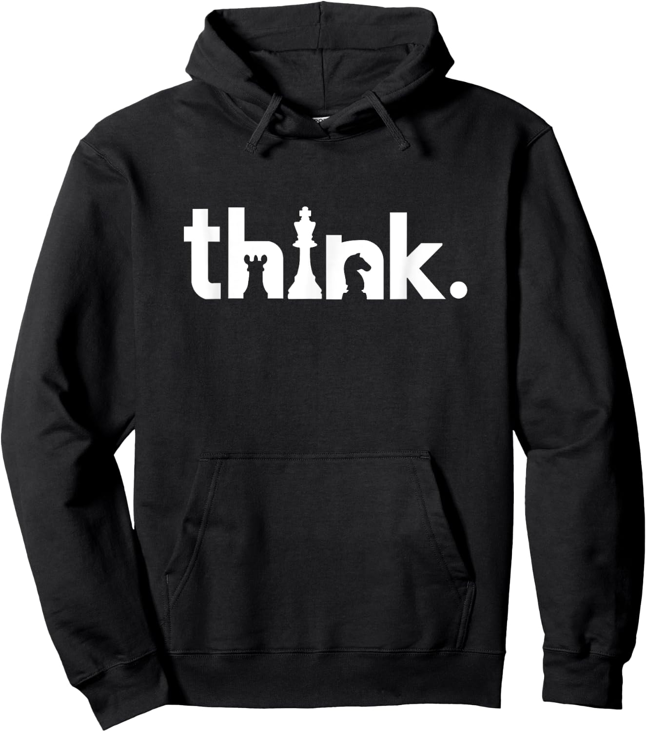 Think Chess - For Matching Gambit Chess Players & Lovers Hoodie - Hoodie | Black