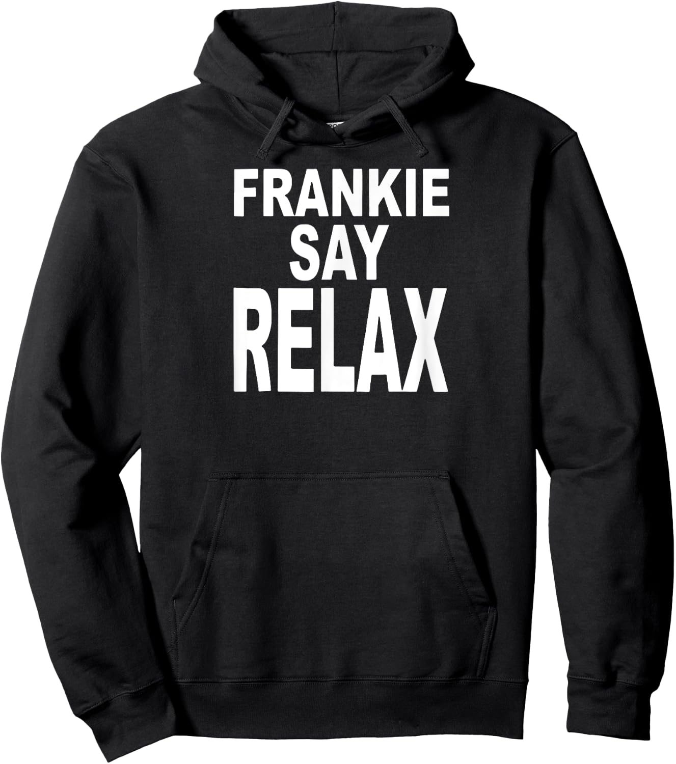 Frankie Say Relax Funny Retro Vintage Hoodie - Hoodie | Black