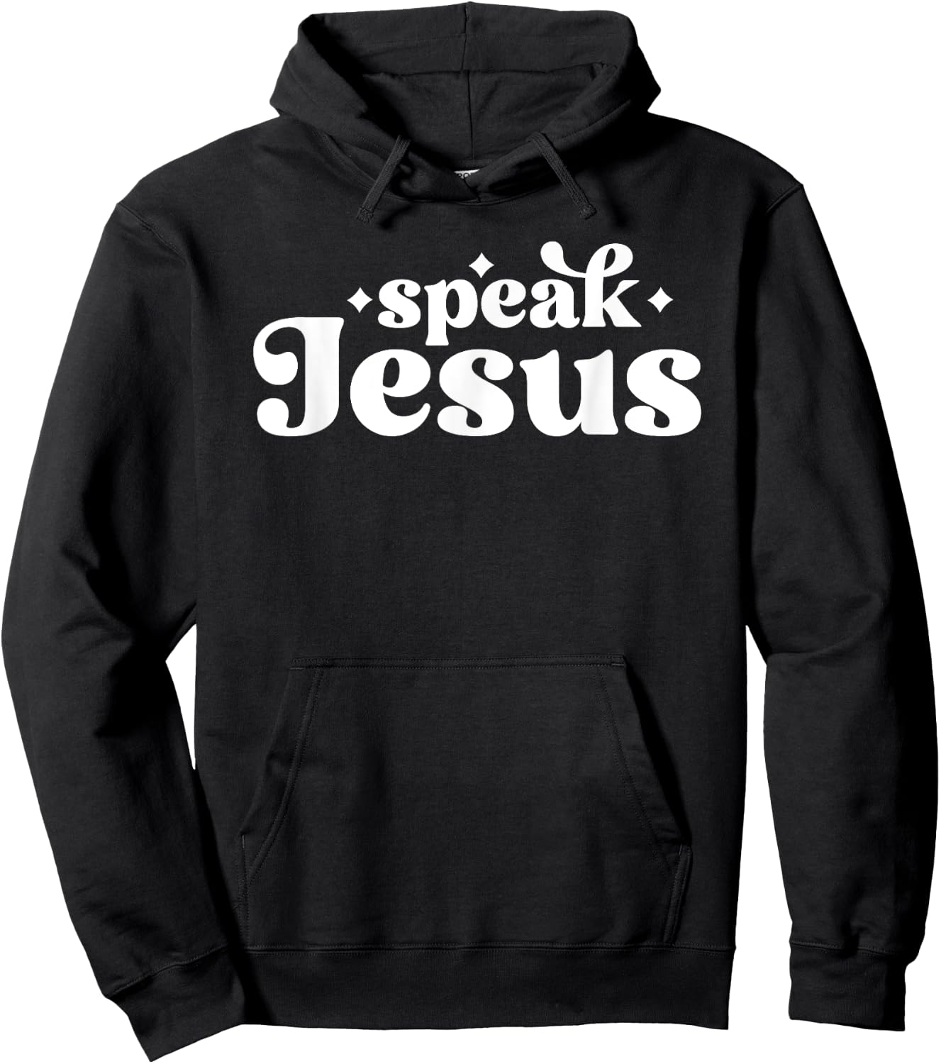 I Speak Jesus Meme for Christian Jesus Follower Hoodie - Hoodie | Black