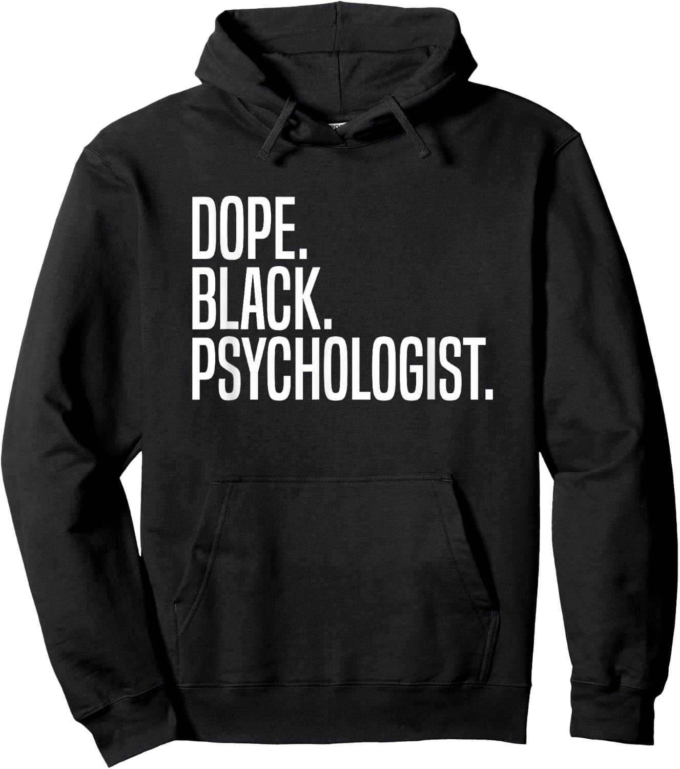 Dope Black Psychologist Hoodie - Hoodie | Black